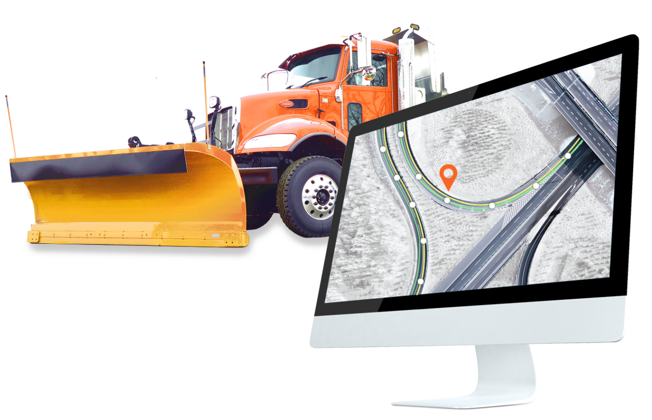 Titan gps snowplow