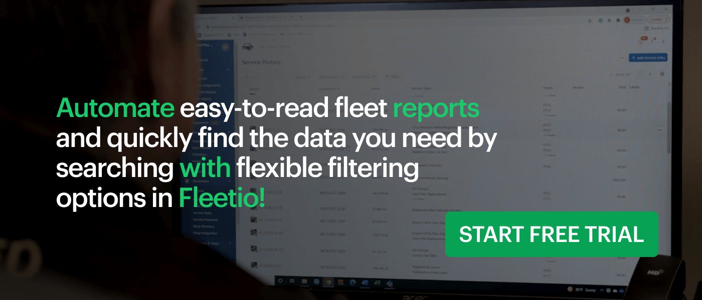 generate important fleet reports in Fleetio