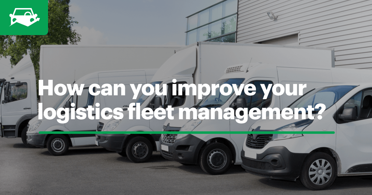 Logistics fleet management blog visual