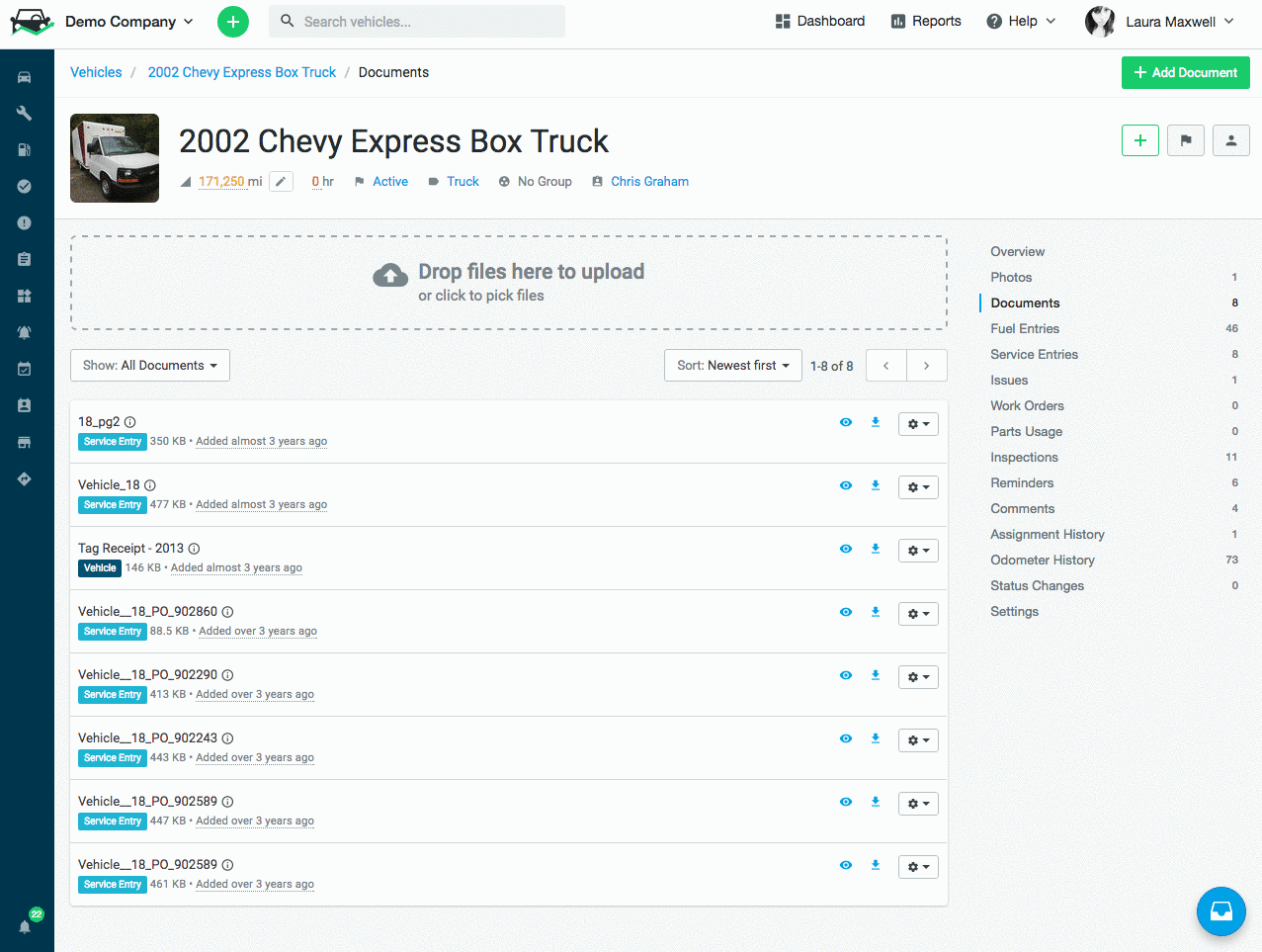 locate and view documents