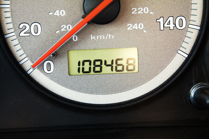 Fleet vehicle odometer