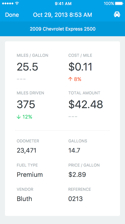 fleetio fuel data