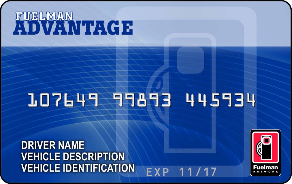 Fuelman advantage card