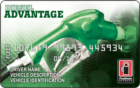 Fuelman diesel advantage card