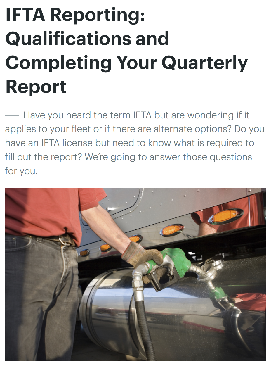 Ifta reporting qualifications thumb