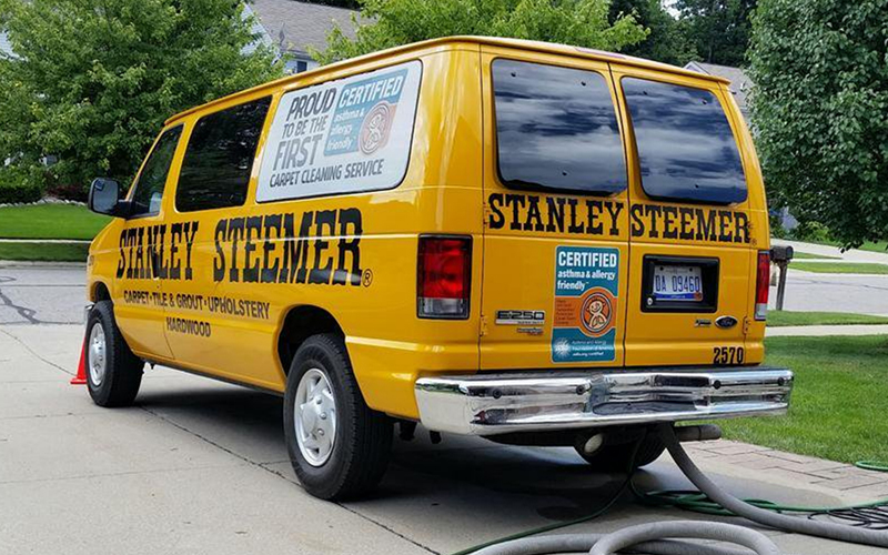 Stanley steemer van thumb