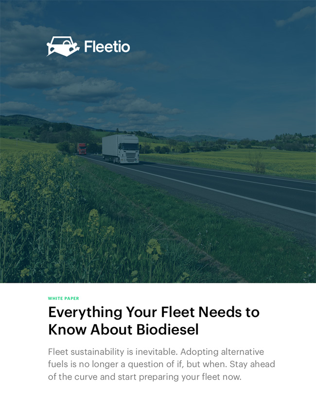 Everything your fleet needs to know about biodiesel white paper